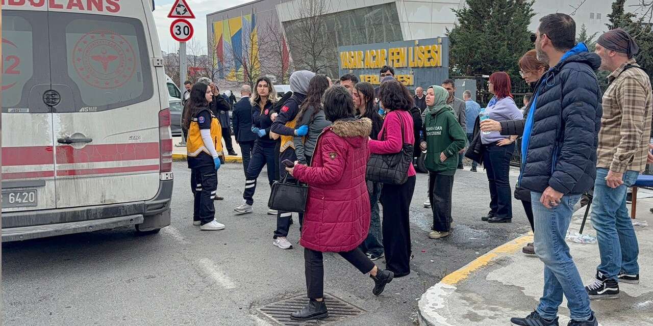 Fen lisesinde patlama! 4 öğrenci yaralandı