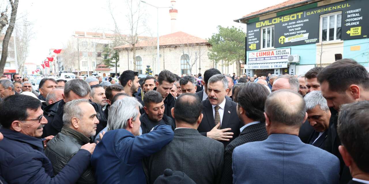 Bakan Çiftçi Konya’da! Çumra’ya yeni kamu yatırımları sözü verdi