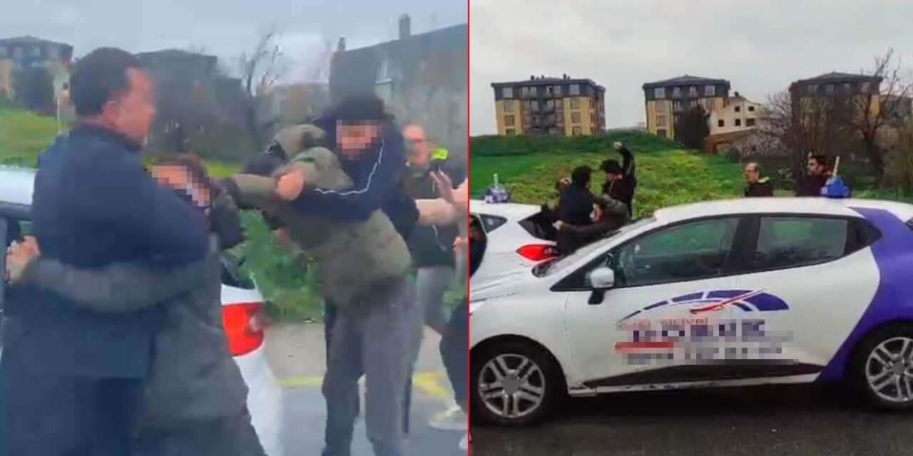 Direksiyon sınavını geçemeyen genç ile babası, komisyon üyesine saldırdı