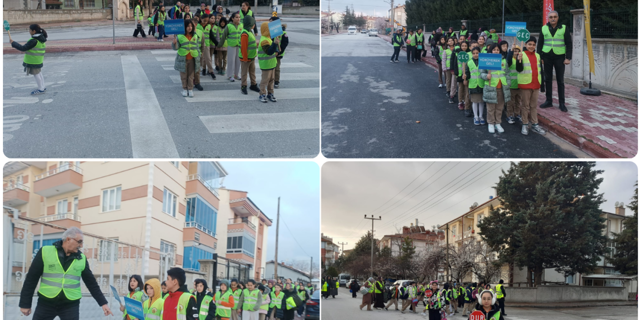 Konya trafiği için nezaketli bir nesil yetiştiriliyor