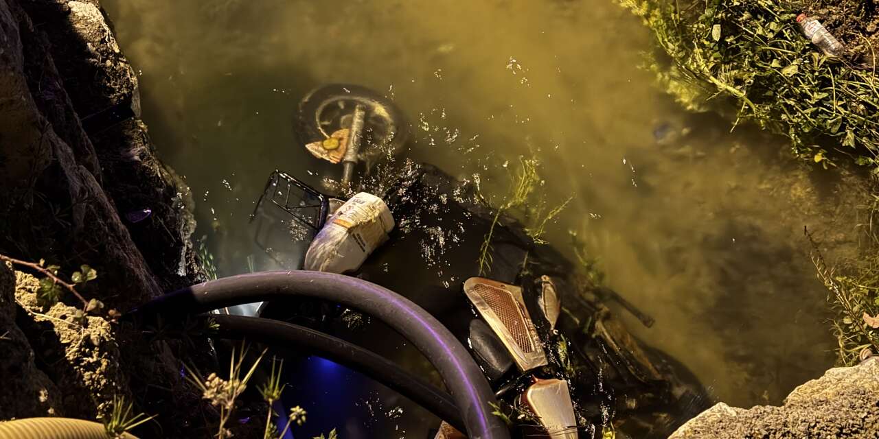 Otomobilin çarptığı bisiklet kanala uçtu! Erdoğan Işıl öldü, karısı yaralı