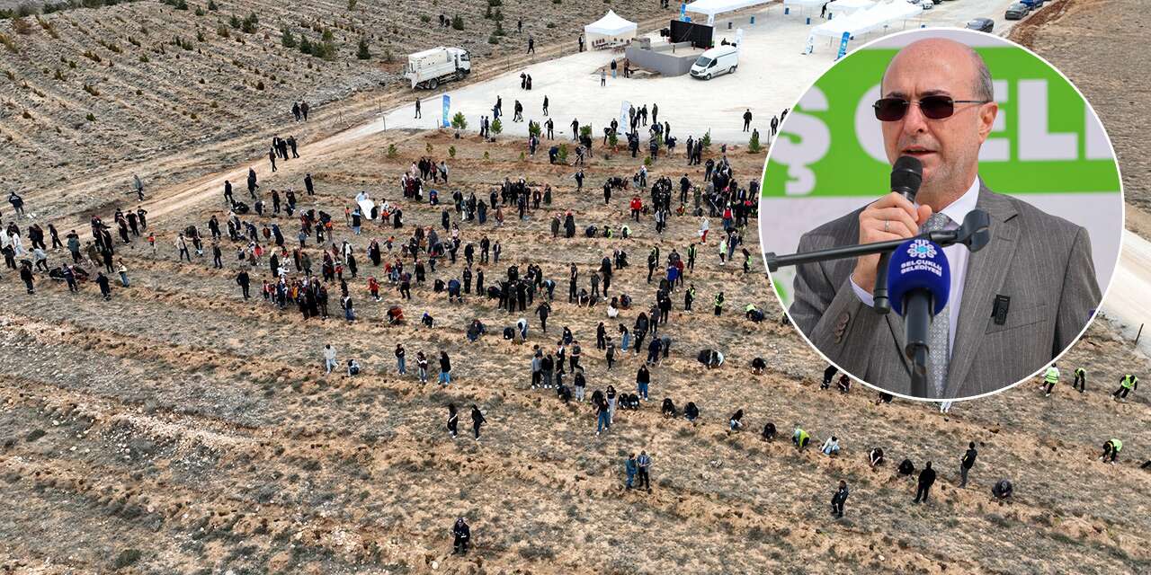 Konya’da karbon yutak alanı oluşturuldu