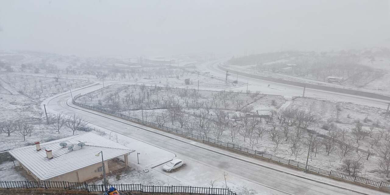 Konya karla kaplandı