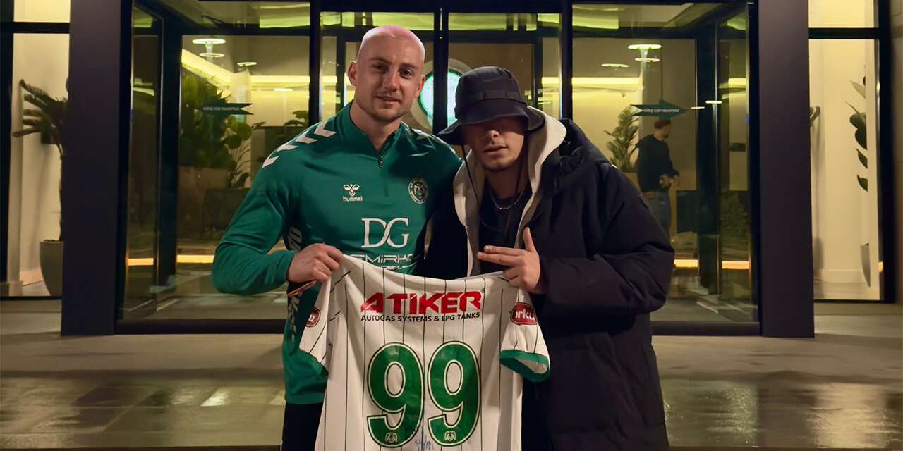 Konyaspor’un golcüsü Blaz Kramer’e özel şarkı yapıldı