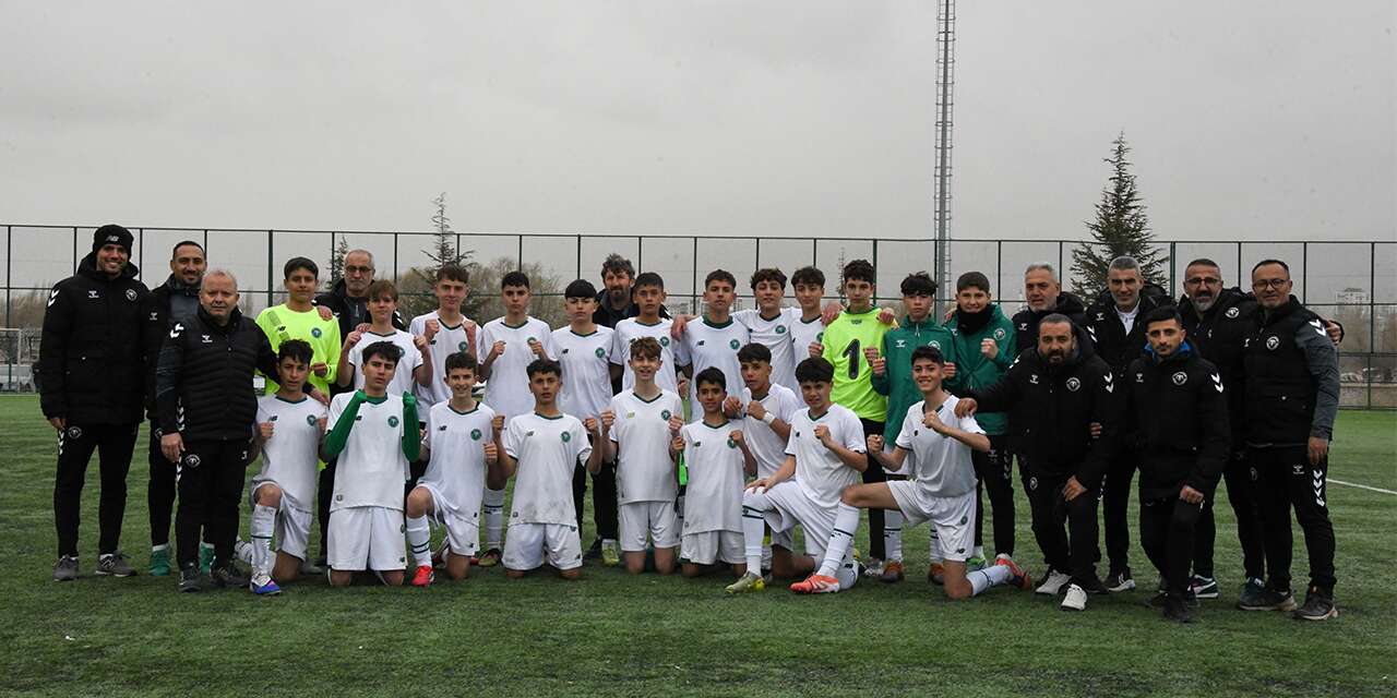 Konyaspor Akademi U14 Takımı Play-Off’ta tur biletini kaptı