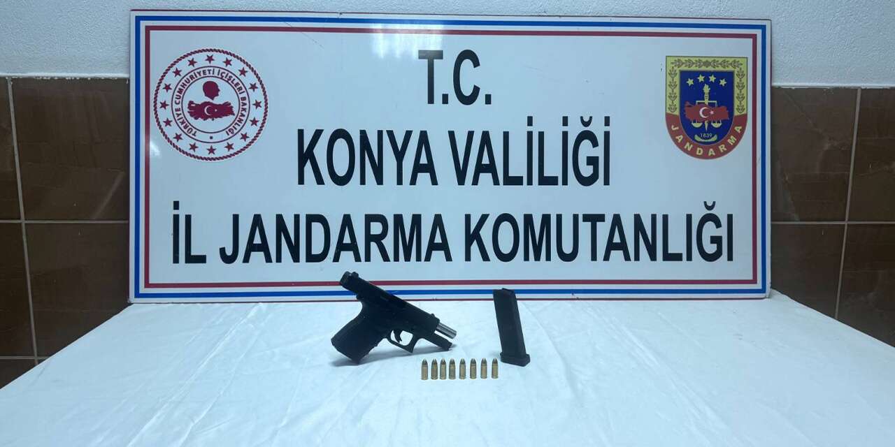 Konya’da son 3 ayda çok sayıda silah ve parçası ele geçirildi