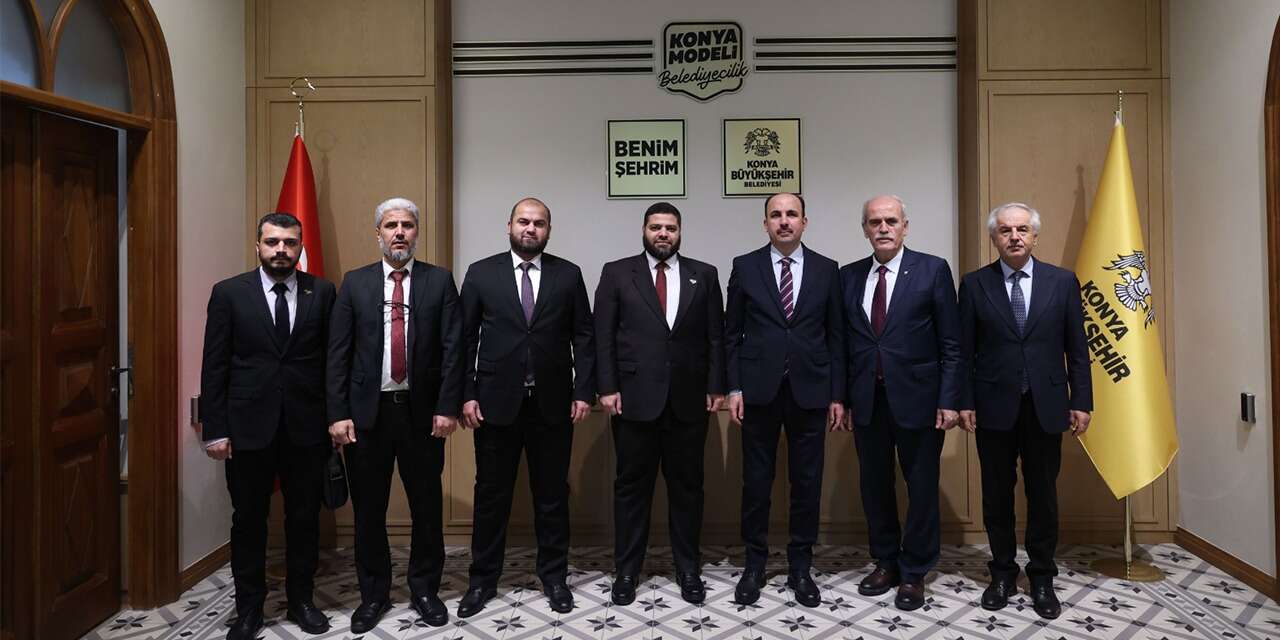 Suriyeli heyet, Konya modeli belediyeciliği yerinde inceledi