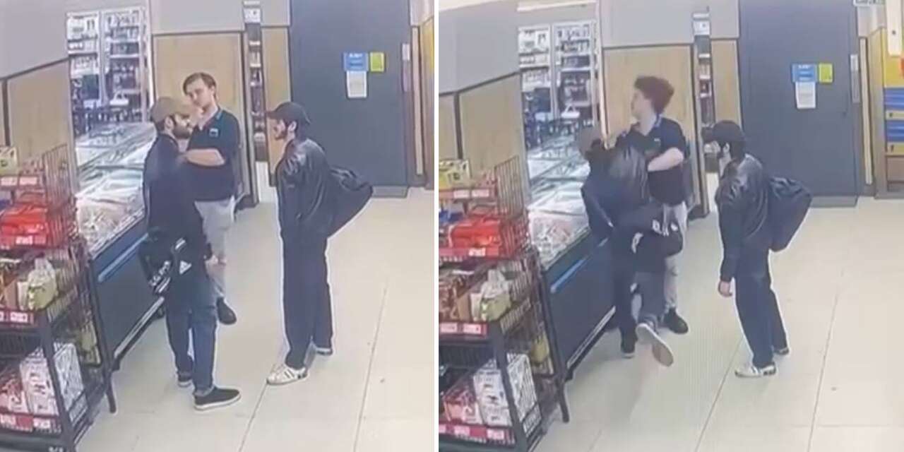 Market çalışanına yumruk atıp kaçtılar