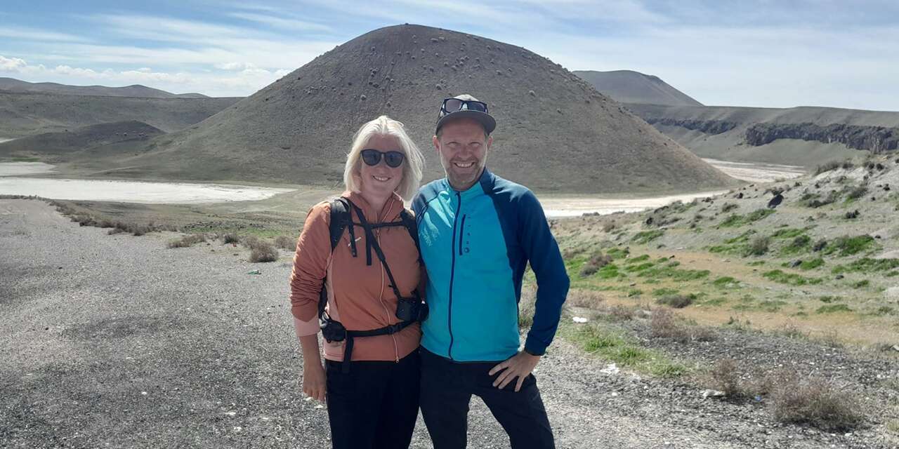 İsviçreli turistler Konya’nın nazar boncuğunda mola verdi