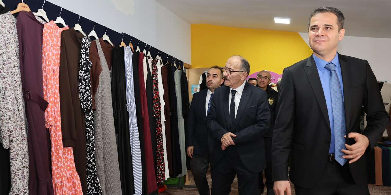 Konya’da ADEM kursiyerlerinin el emekleri görücüye çıktı