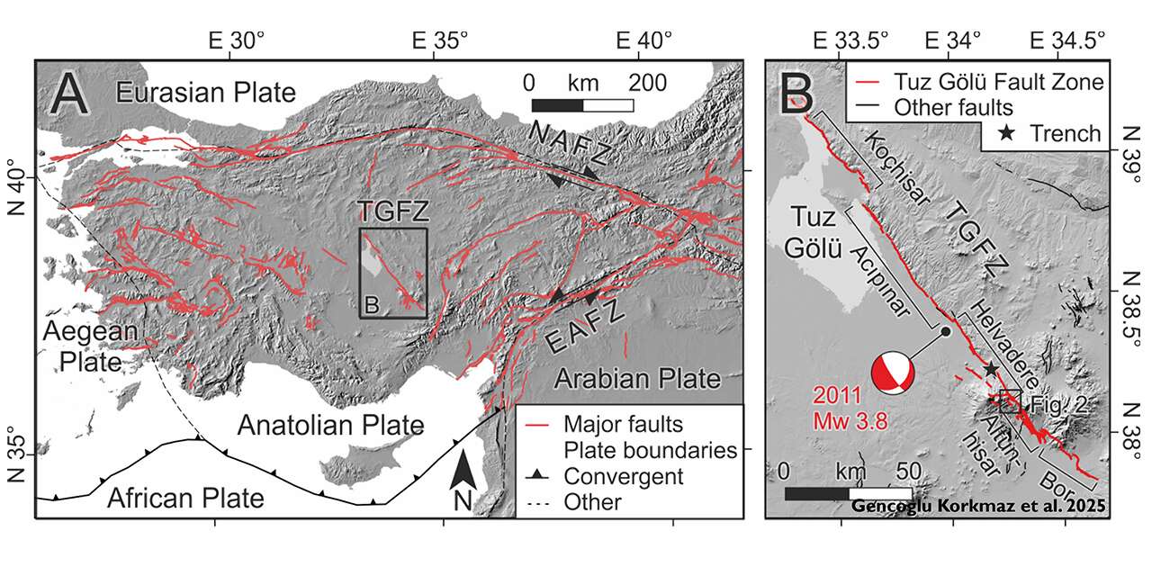 Konya ekibi, Tuz Gölü Fayı’nın sırrını çözdü