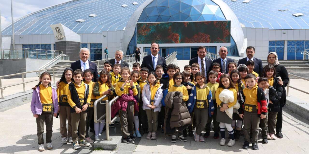 Konya Bilim Merkezi’ne protokol sürprizi