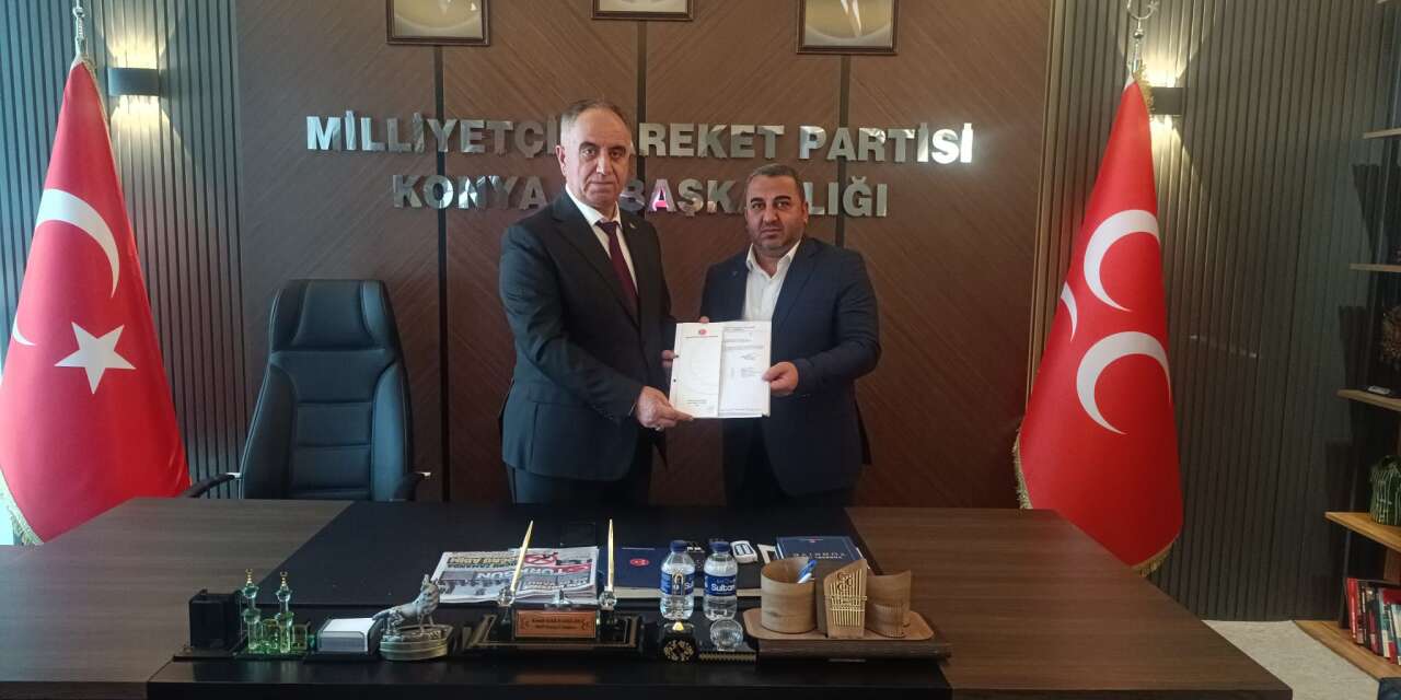 MHP Konya’nın bir ilçesine yeni başkan atadı