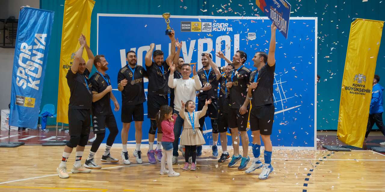 Konya’da Kurumlar Arası Voleybol Turnuvası’nın şampiyonu belli oldu