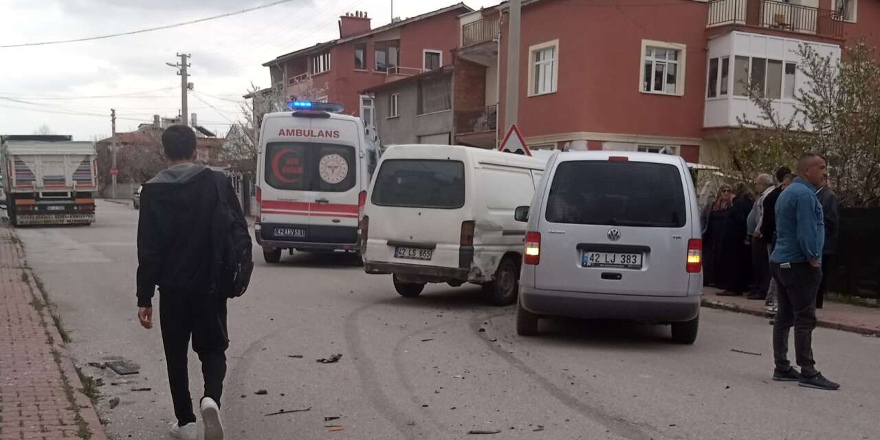 Konya’da aynı noktada peş peşe kaza! Vatandaş çözüm bekliyor