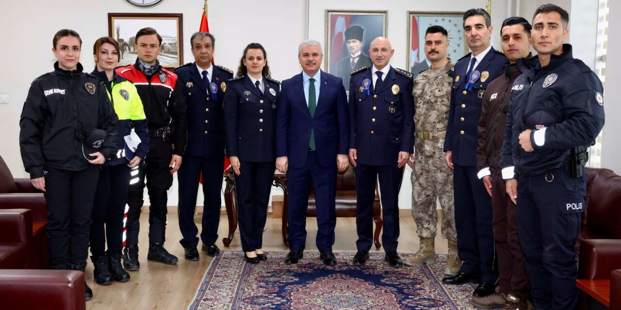 Konya’da Polis Haftası ziyareti! Vali Akın’dan özel teşekkür geldi