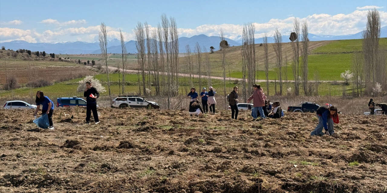 Konya’da 1900 fidan toprakla buluştu! Geleceğe nefes olacak