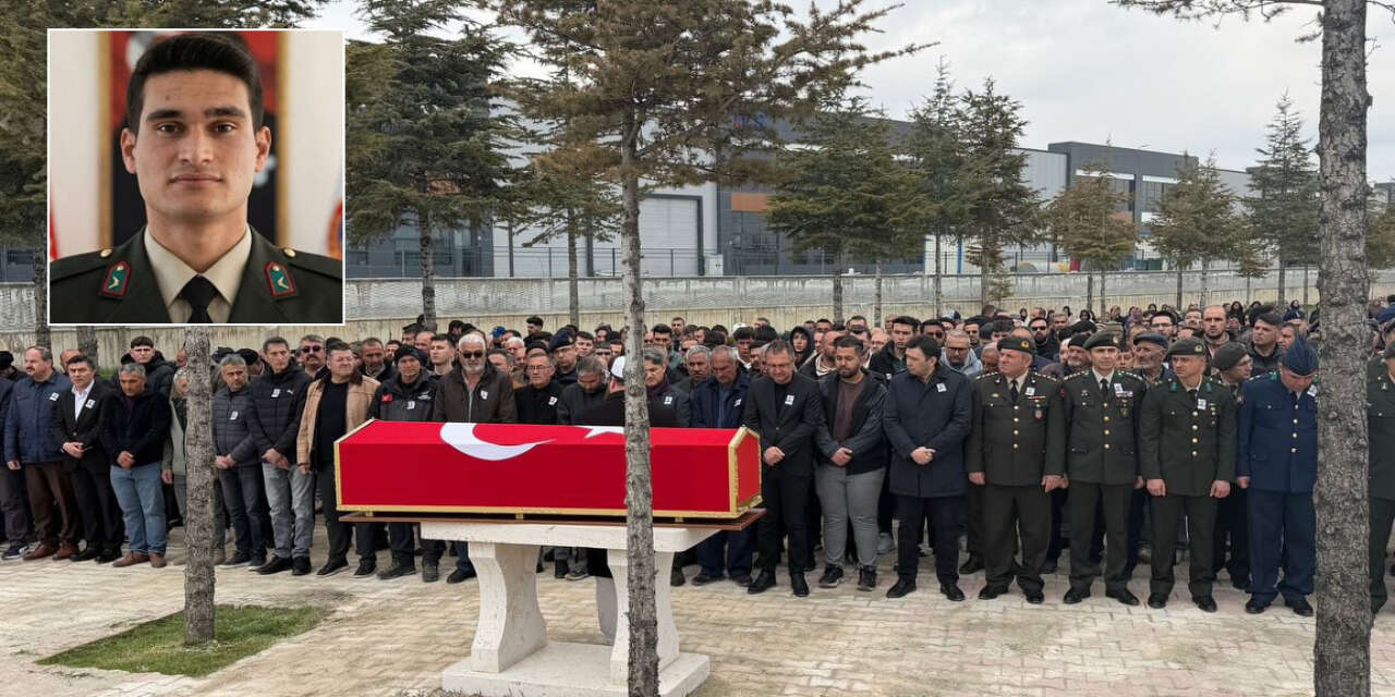 Genç yaşta hayatını kaybeden uzman çavuşa Konya’da acı veda
