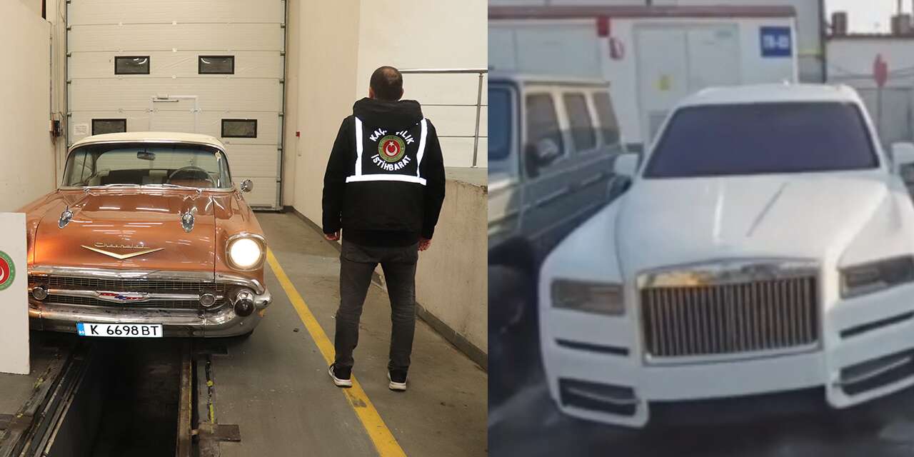 Gümrükte dev operasyon! 280 milyon liralık araç yakalandı