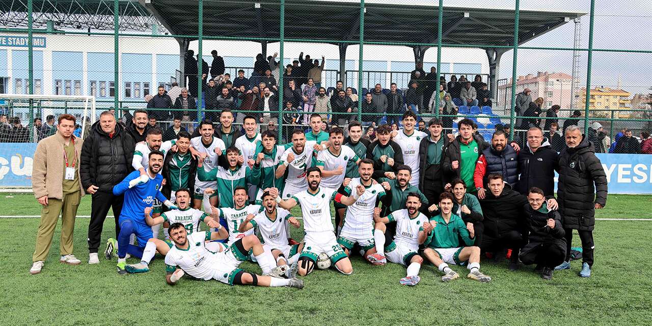 Karatay Belediyespor rakip tanımadı! Namağlup şampiyon oldular
