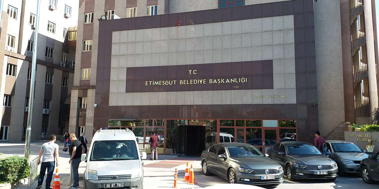Etimesgut Belediyesi’nde zimmet soruşturması! 1 kişi tutuklandı