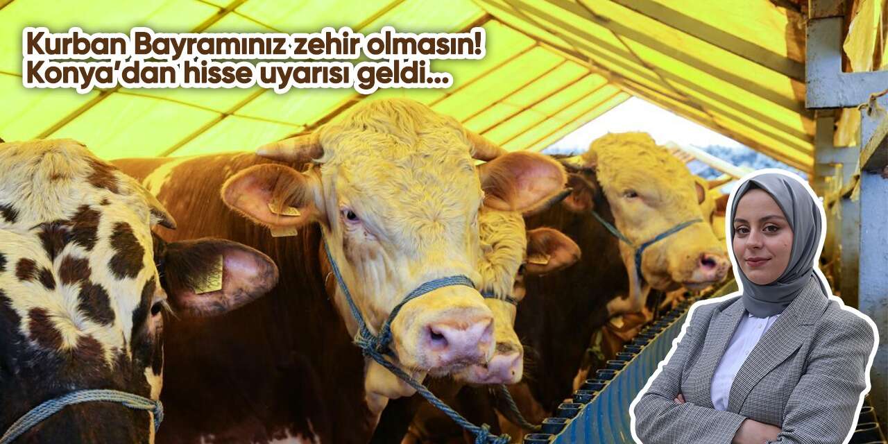 Kurban Bayramınız zehir olmasın! Konya’dan hisse uyarısı geldi