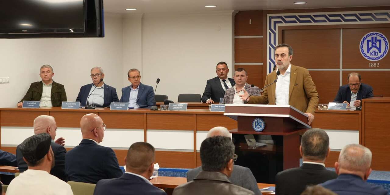 Konya’da iş dünyası kararlı! Üretim ve büyümeden geri adım yok