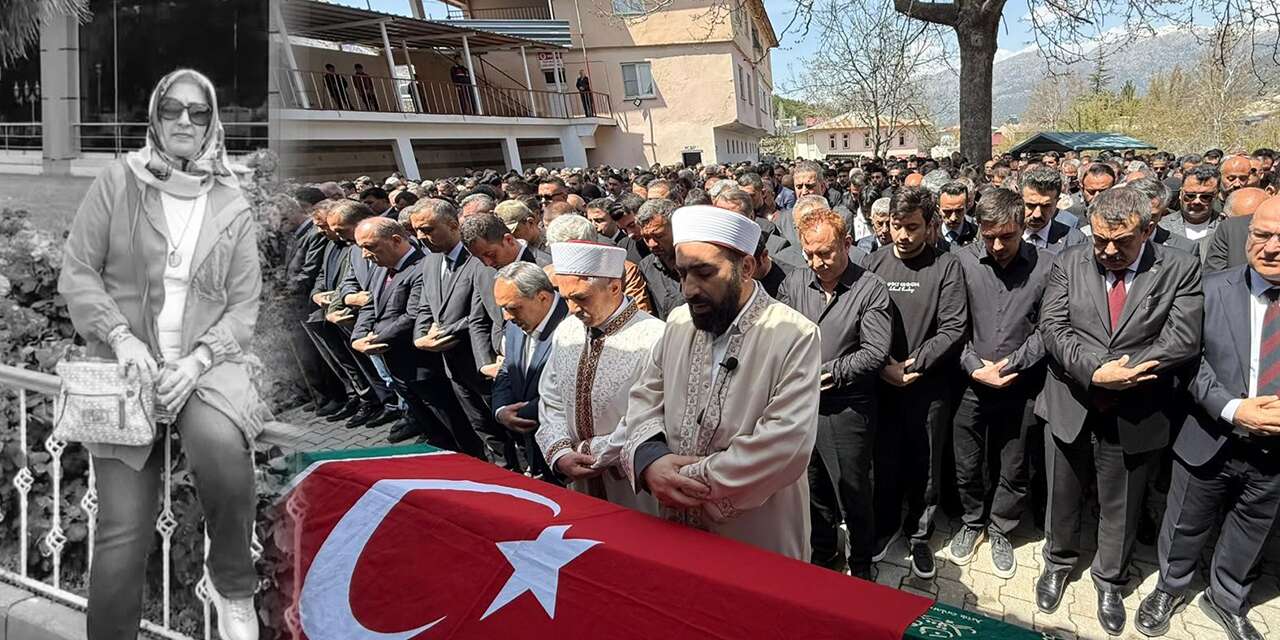 Öğrencilerine siper olan öğretmen Ayla Kara son yolculuğuna uğurlandı