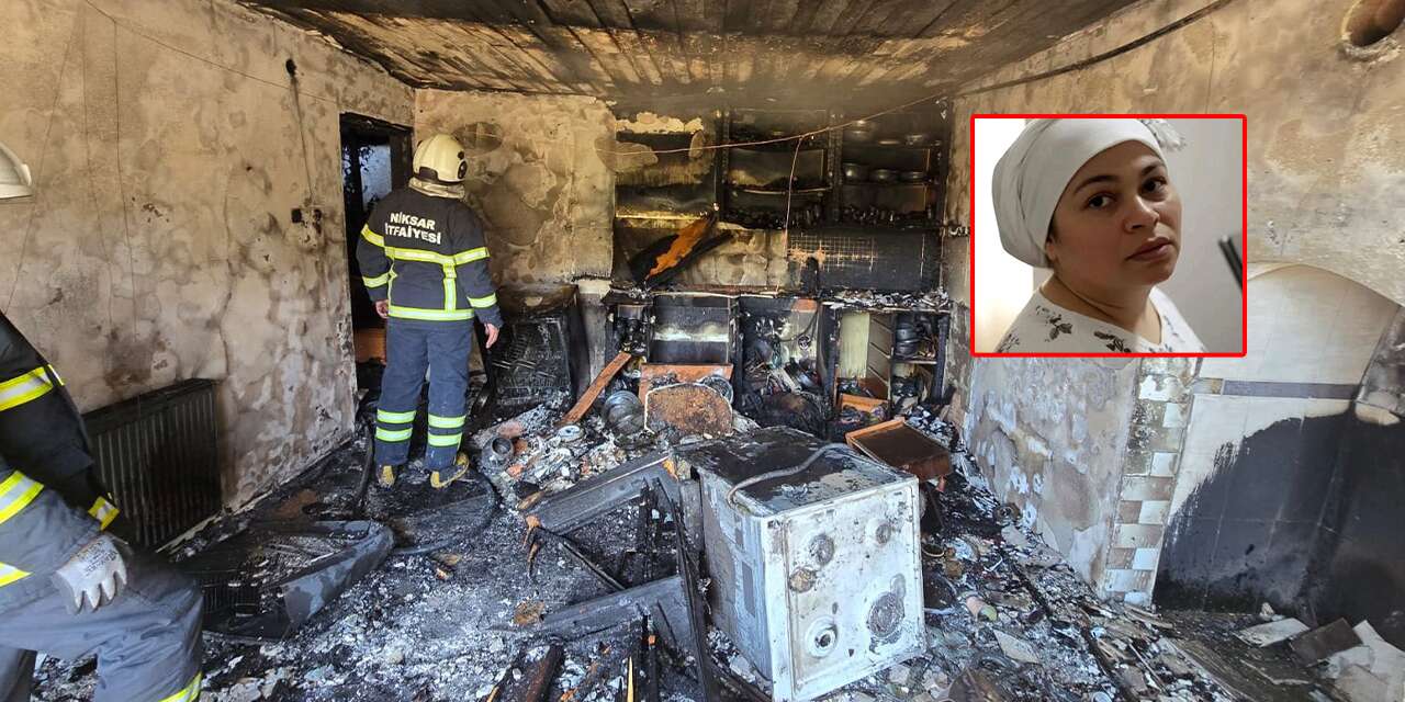 Komşusunu yangından kurtarmak isterken kendisi öldü