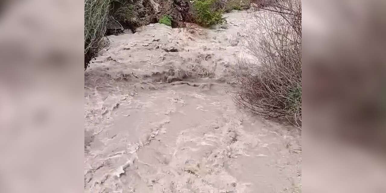 Konya’da sağanak yağış bereket getirdi, Delimahmutlu Çayı coştu