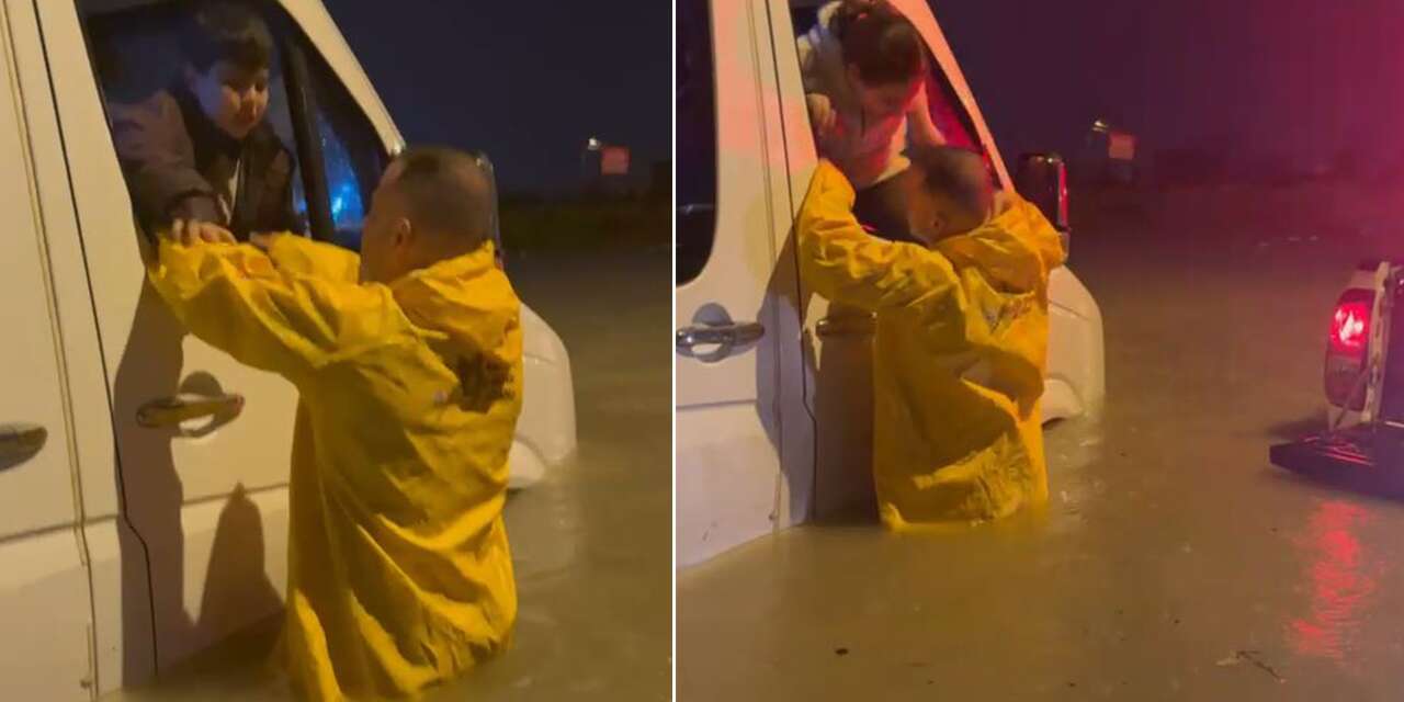 Bir ilimiz sular altında! Su seviyesi bele kadar çıktı, çocukları itfaiye kurtardı