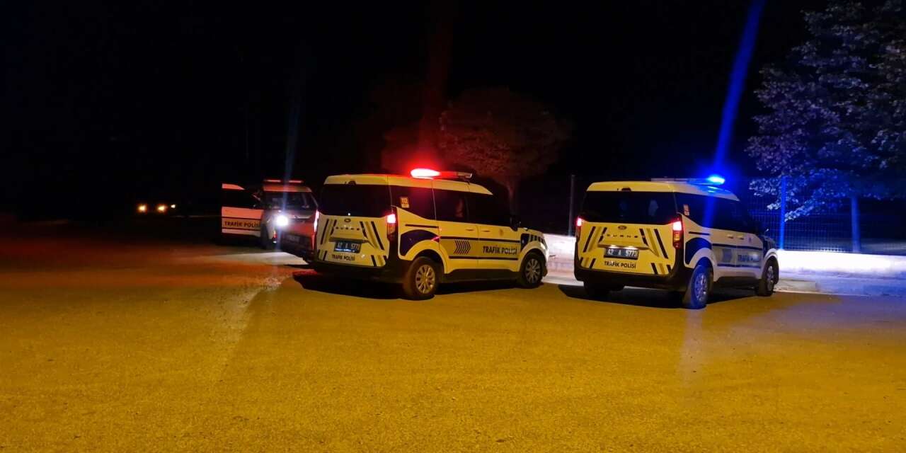 Konya’da bıçaklı kavga ihbarı sonrası nefes kesen kovalamaca