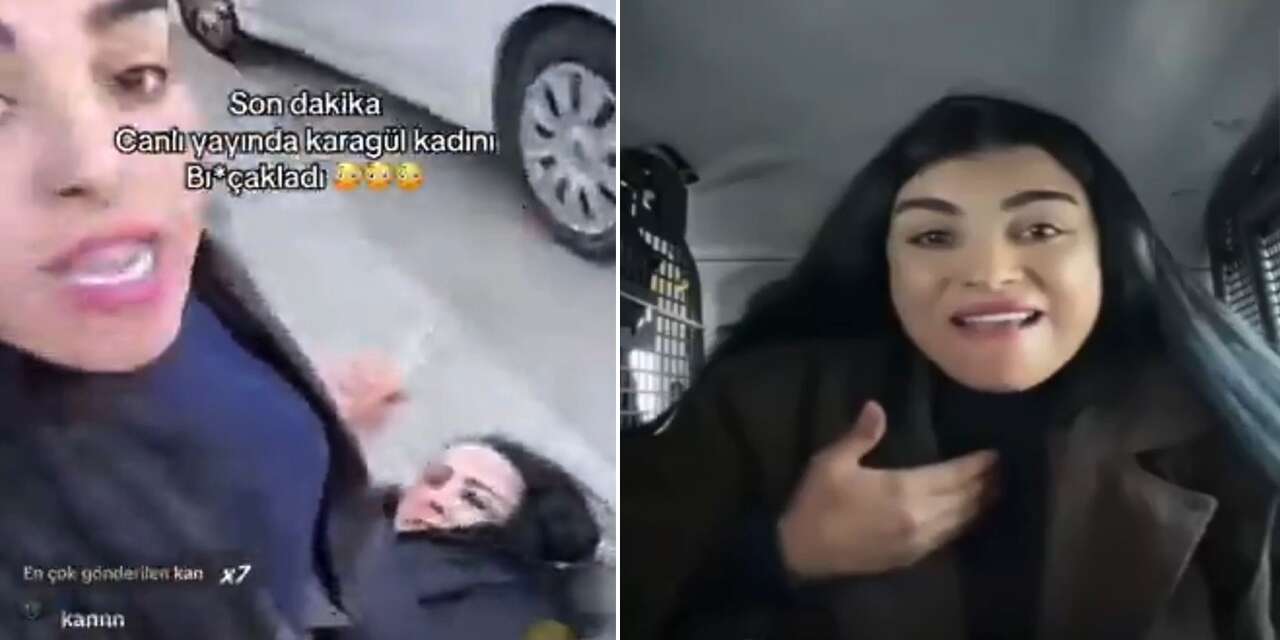 Sosyal medya fenomeni “Karagül” canlı yayında birini bıçakladı