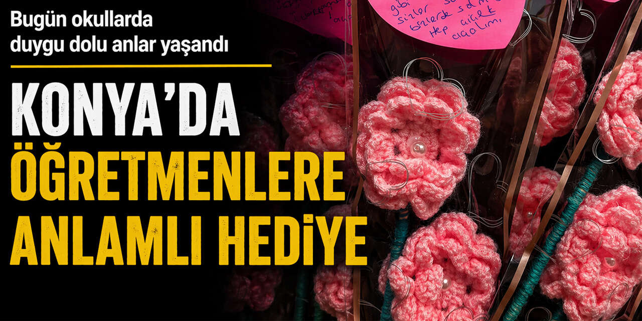 Acının gölgesinde Konya’da öğretmenlere uzatılanlar yürekleri ısıttı