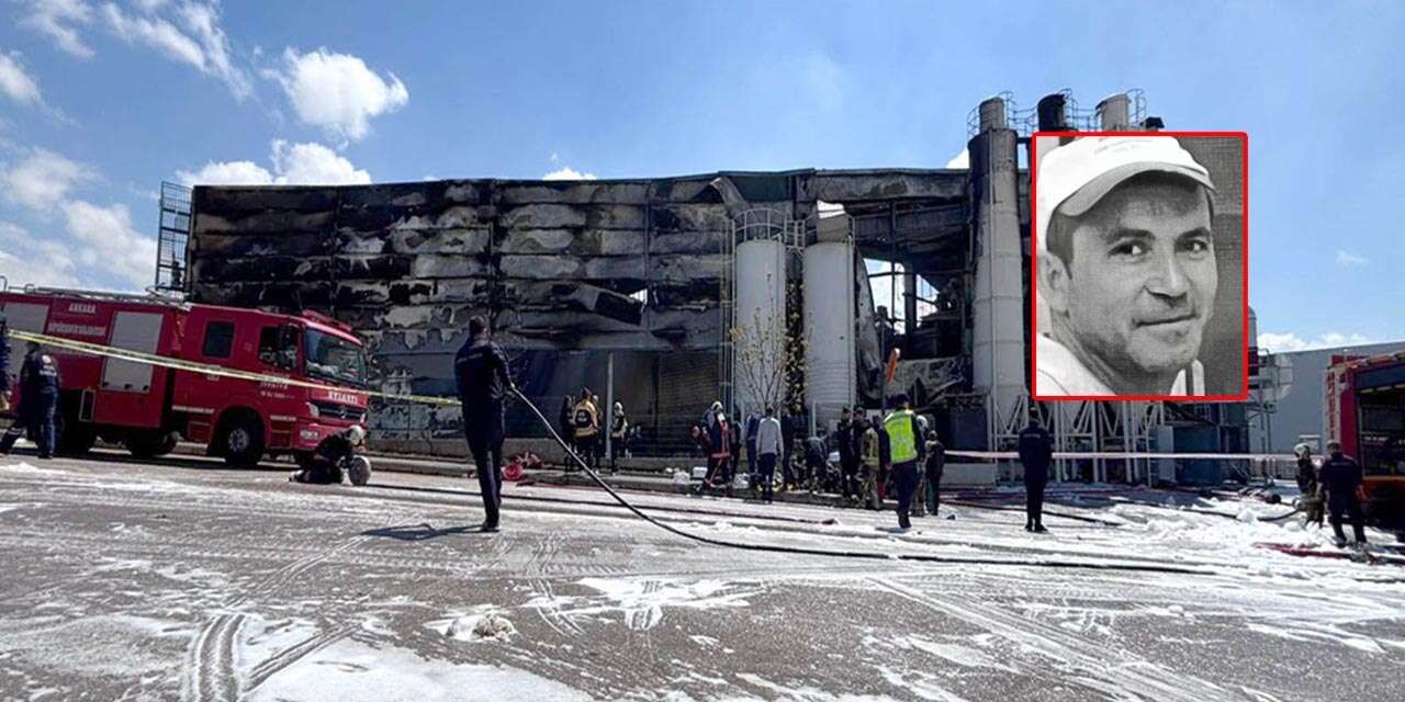 Boya fabrikasındaki yangında ölen teknisyen hakkında acı detay