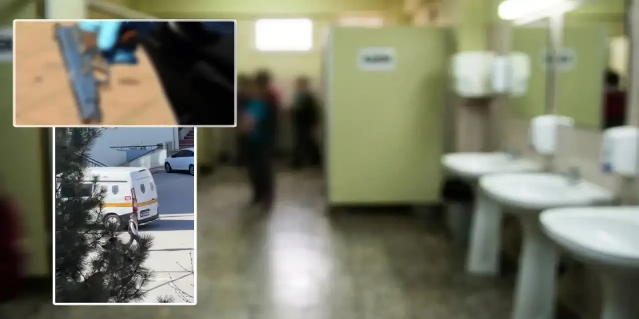 Okul tuvaletinde silah ve not bulundu! İsim isim tehdit etmiş