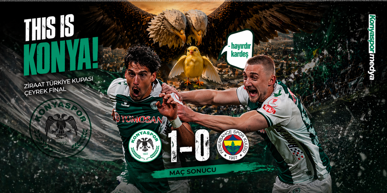 Konyaspor’dan olay zafer paylaşımı