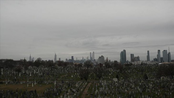 New York'ta kimsesizler mezarlığındaki defin işlemi Kovid-19 nedeniyle 5 kat arttı