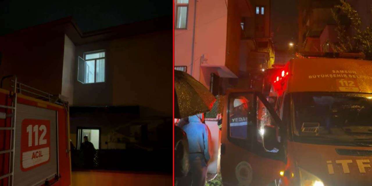 Elektrikli soba alev aldı! Anne ve 6 aylık bebek hastanelik oldu