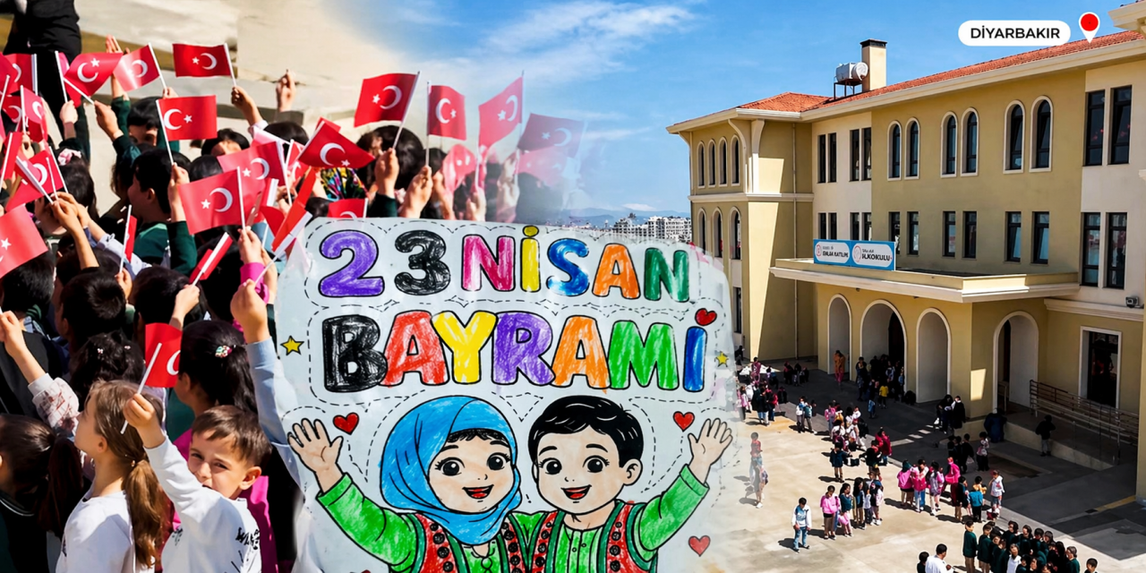 Depremzede çocuklar yeni okulda ilk 23 Nisan coşkusunu yaşadı