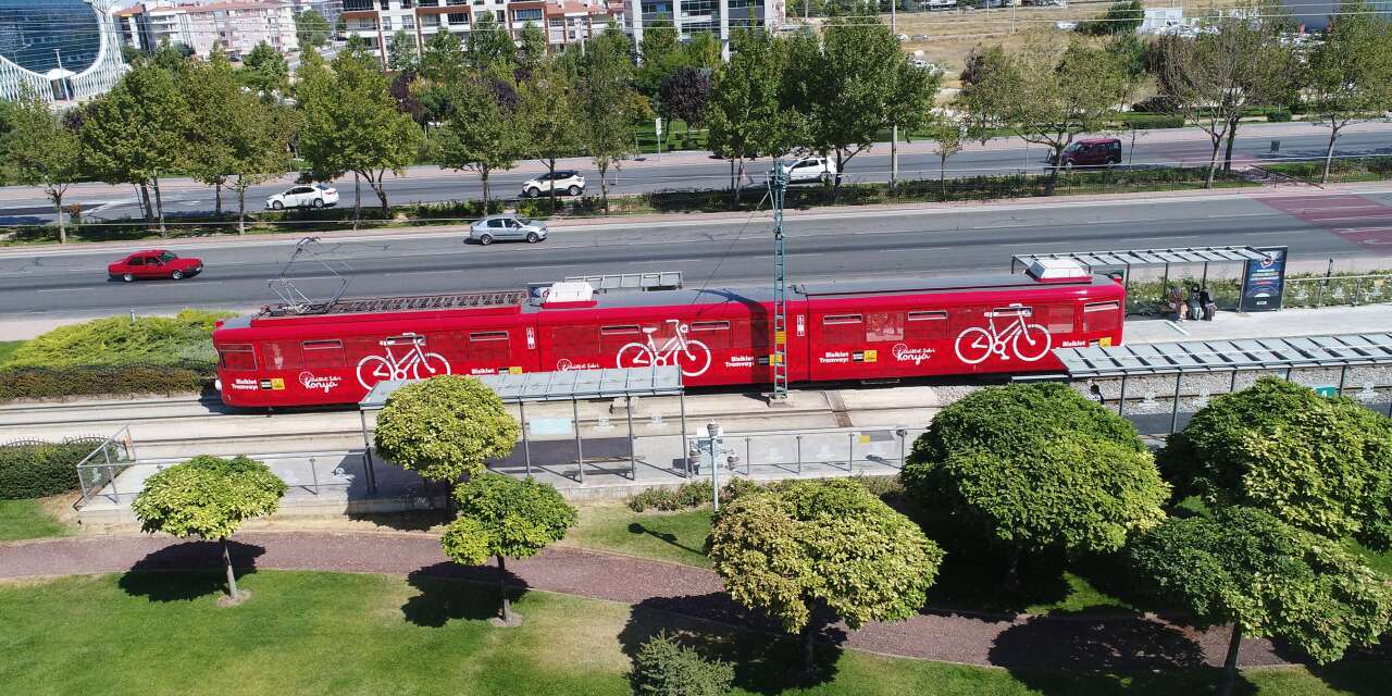 Konya’da bisiklet tramvayı yarın çalışmayacak