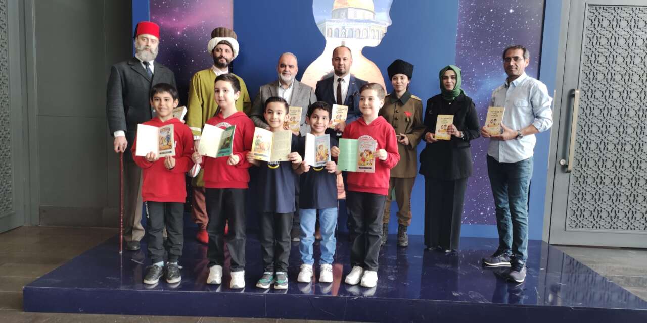 Konya’da minik kalemler büyük eserlere imza attı