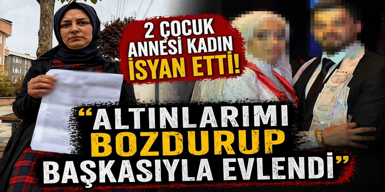 Türkiye bu olayı konuşuyor! Karısının altınlarını bozdurup, sevgilisine düğün yaptı
