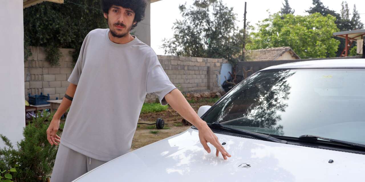 Bahçede otururken duyduğu sese koştu! Arabasını görünce şok oldu