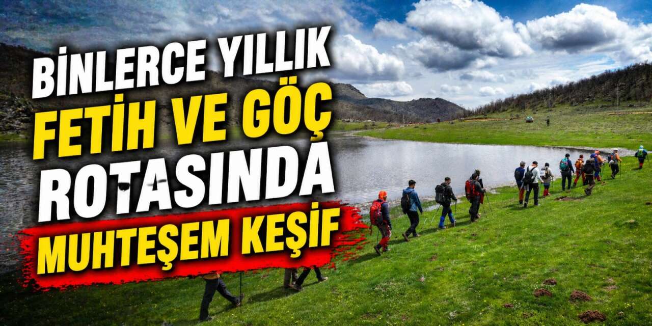 Konya’da doğaseverler, Selçuklu Sultanı Alaeddin Keykubad’ın izinden gittiler