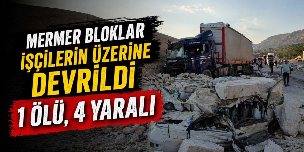 Kaçış rampasına giren Konya plakalı TIR faciaya yol açtı