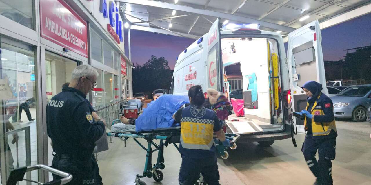 Baba, öz kızını bıçaklayıp kaçtı