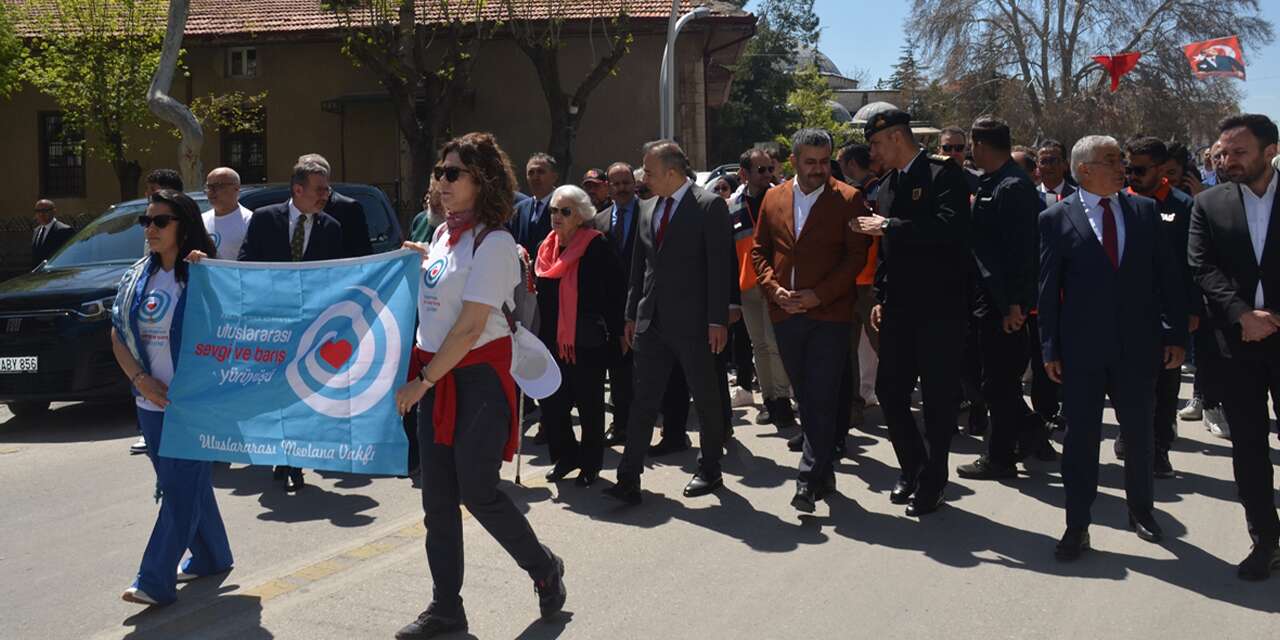 Karaman’dan Konya’ya 6 gün sürecek yürüyüş başladı