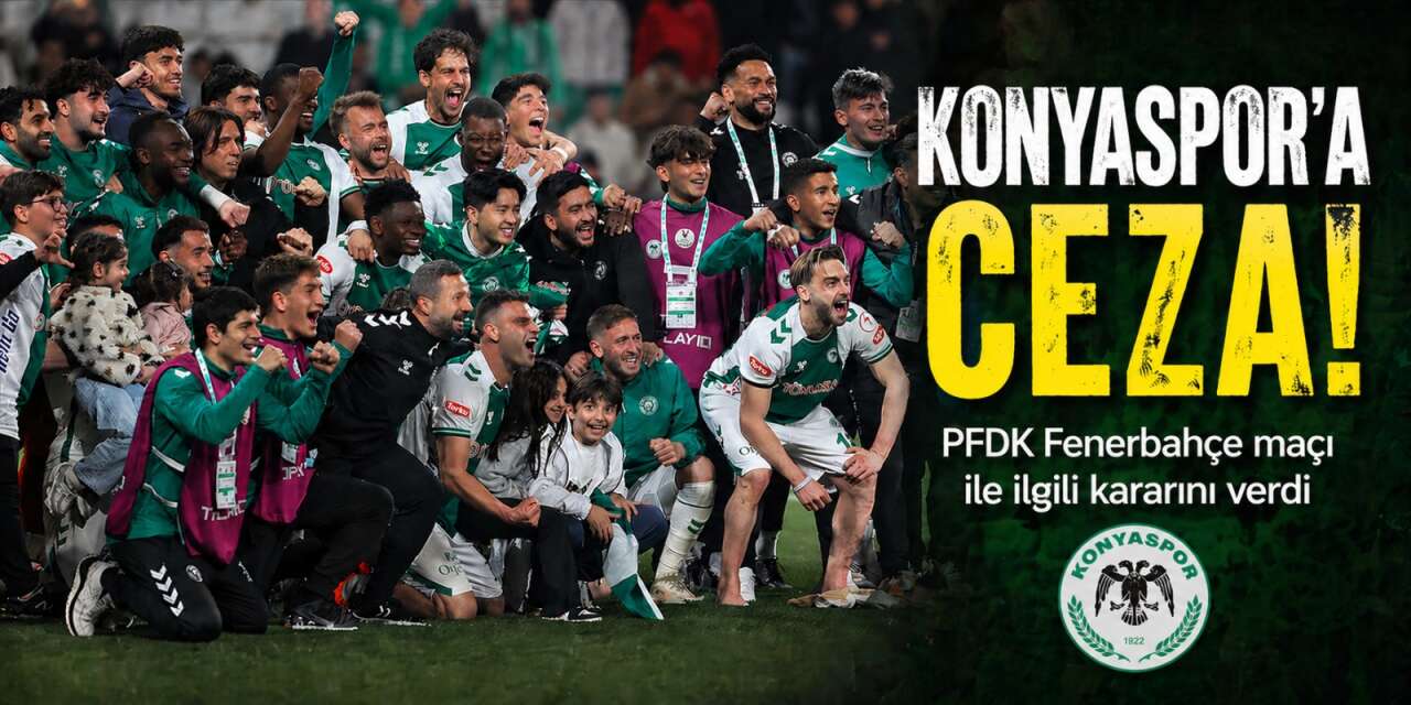 PFDK Konyaspor’un cezasını kesti