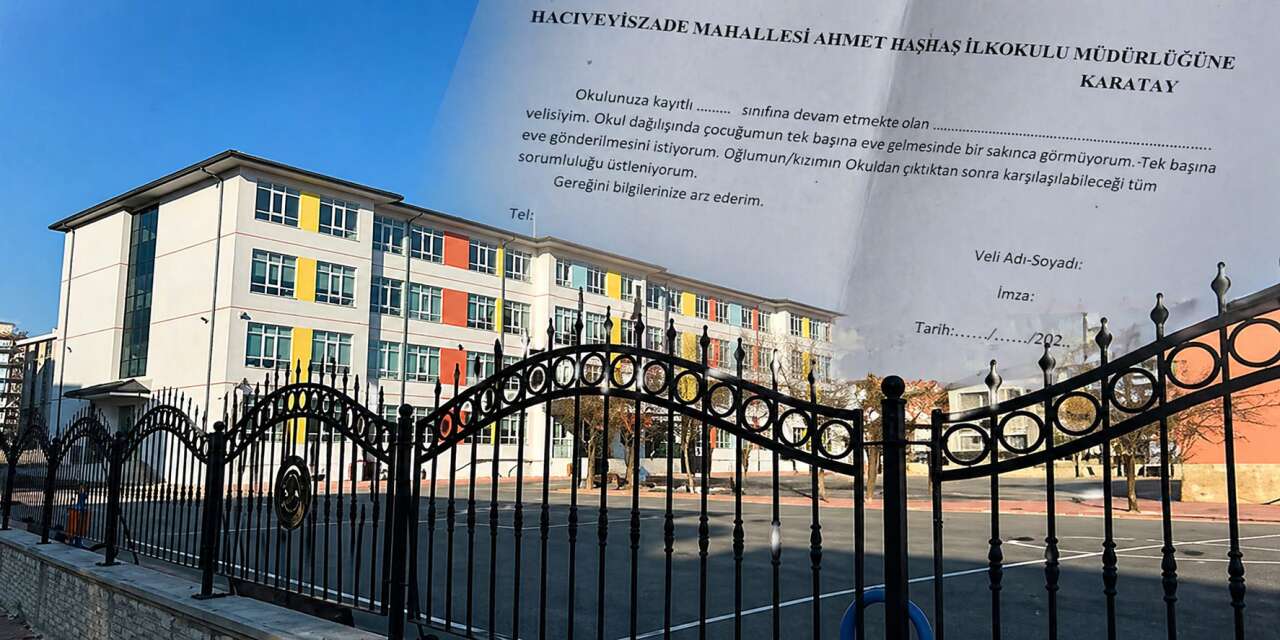 Konya'da velilerden istenen dilekçe tepki çekti